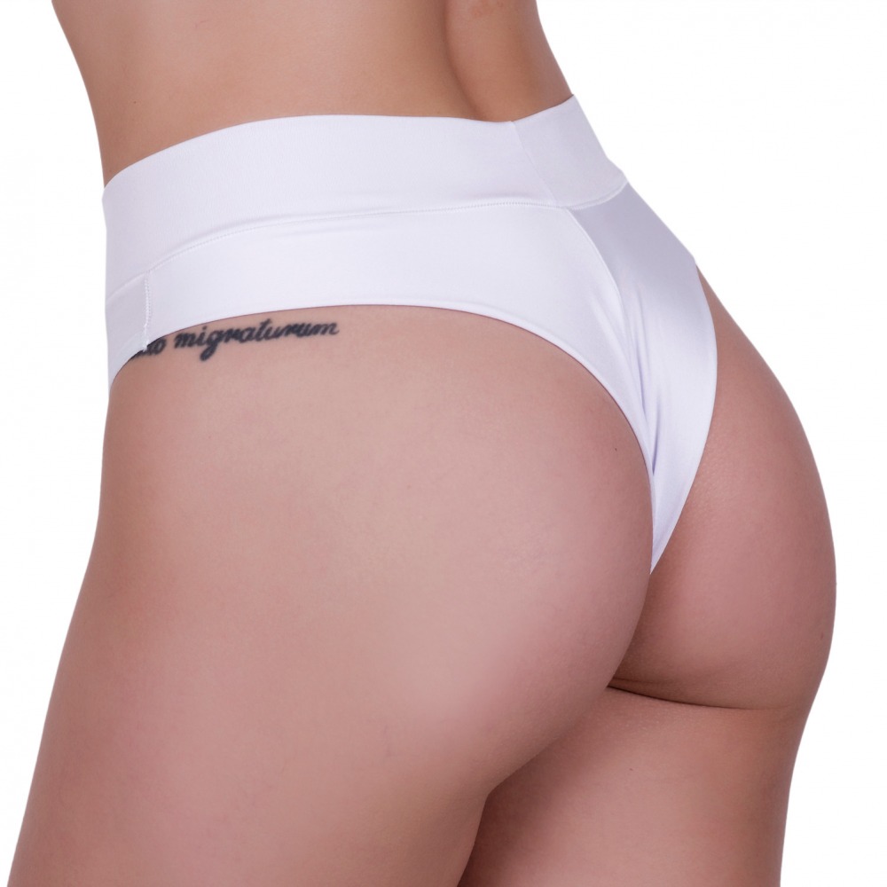 Tanga Fio Dental Cs Alto Duplo e Costas Dobrada