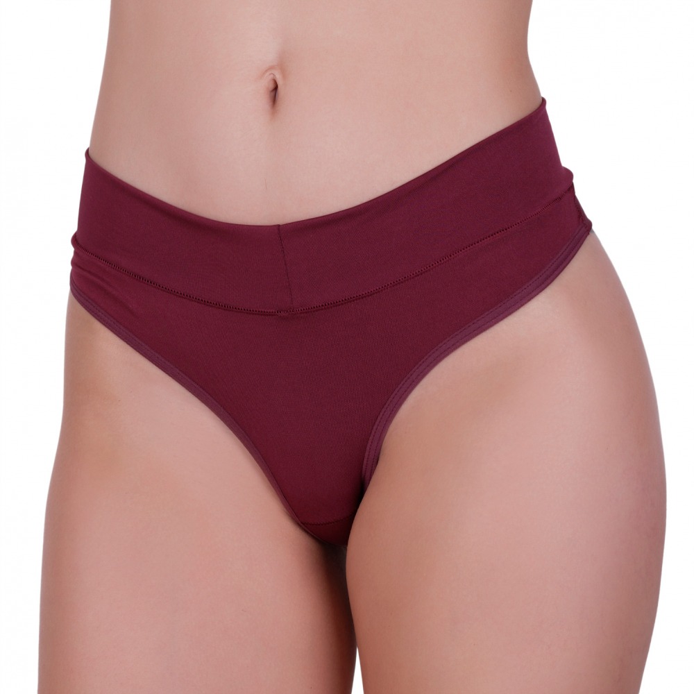 Tanga Fio Dental Cs Alto Duplo e Costas Dobrada