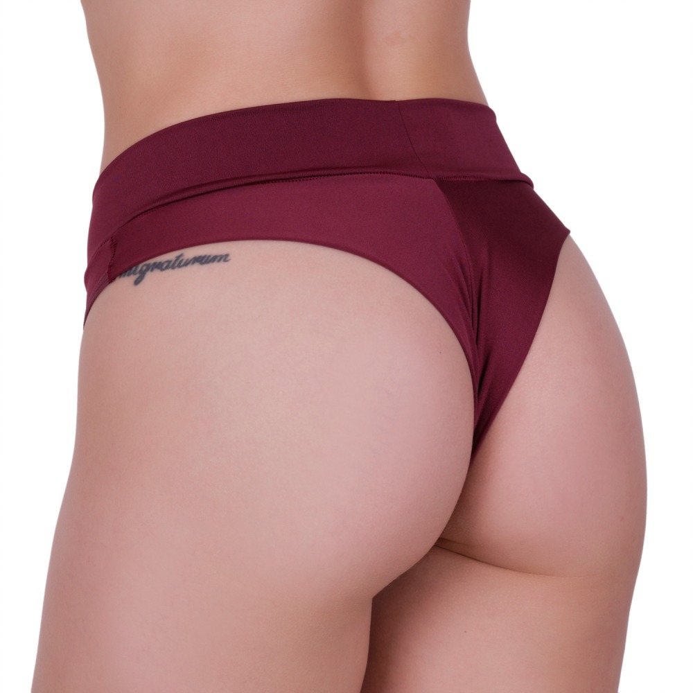 Tanga Fio Dental Cs Alto Duplo e Costas Dobrada