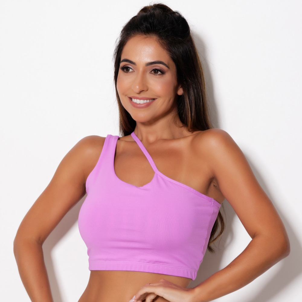 Top Esportivo FlexFit em Poliamida - Conforto e Estilo para Mulheres Ativas - Edio Limitada