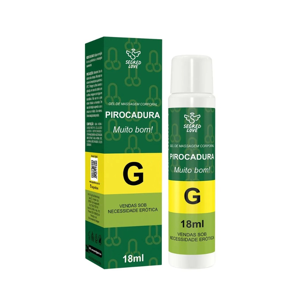 Pirocadura Gel Retardante Masculino 18ml