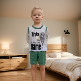 Pijama Infantil Masculino em Viscose