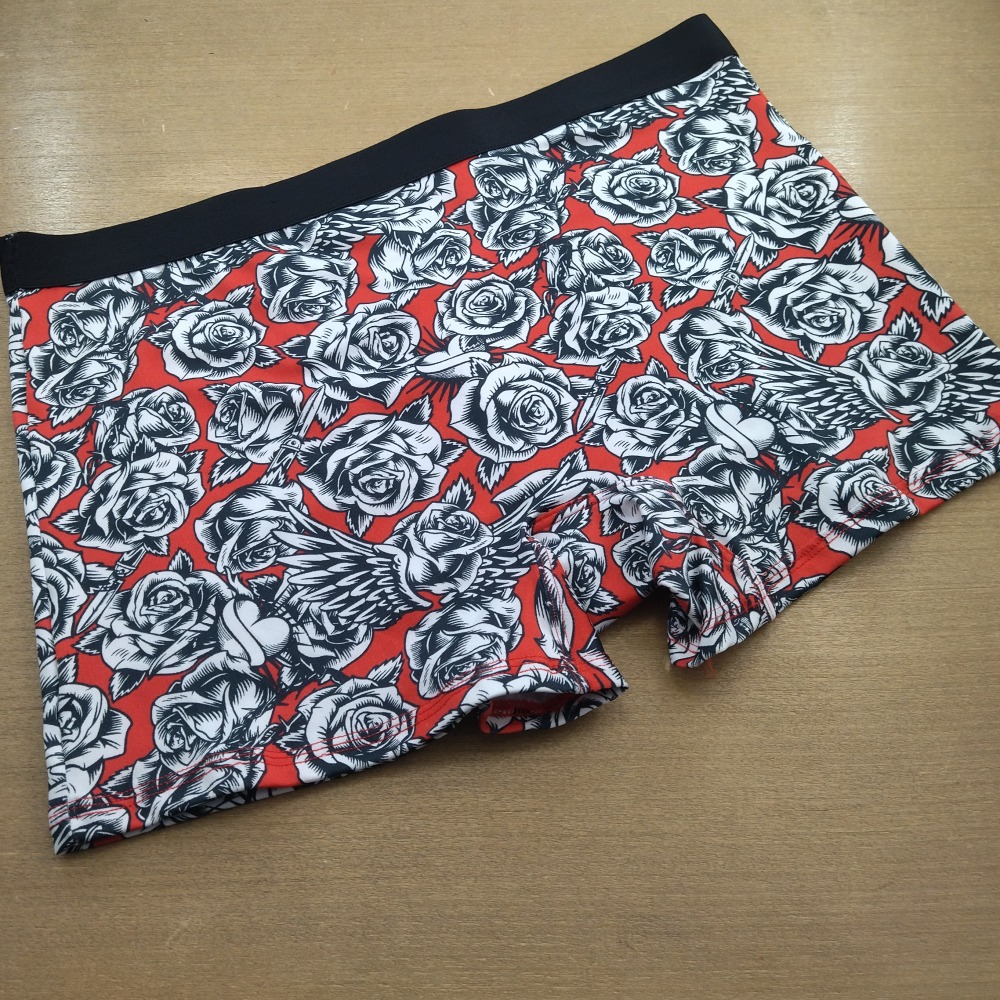 Cueca Boxer Microfibra Estampada