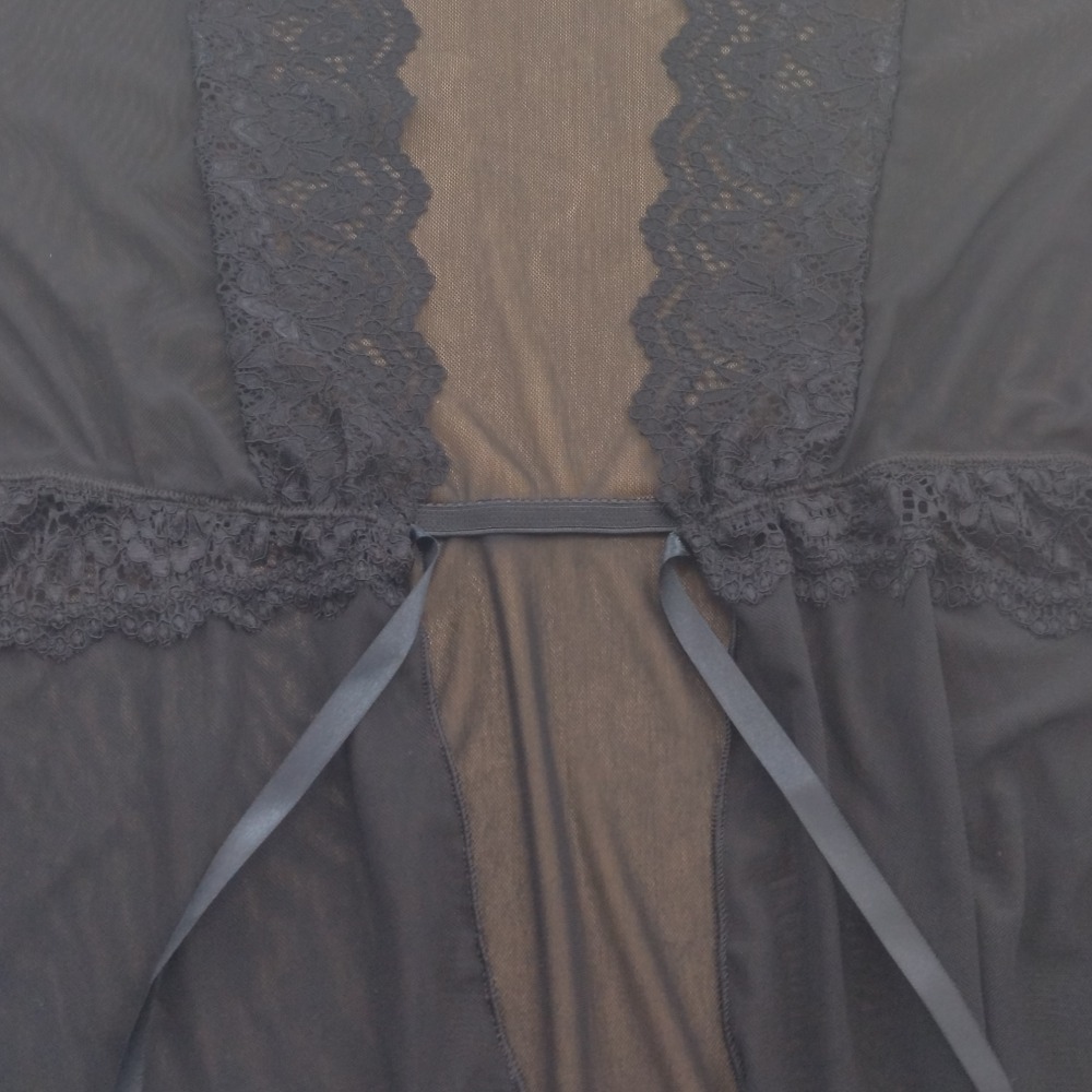 Robe em Tule e Renda com Amarrao