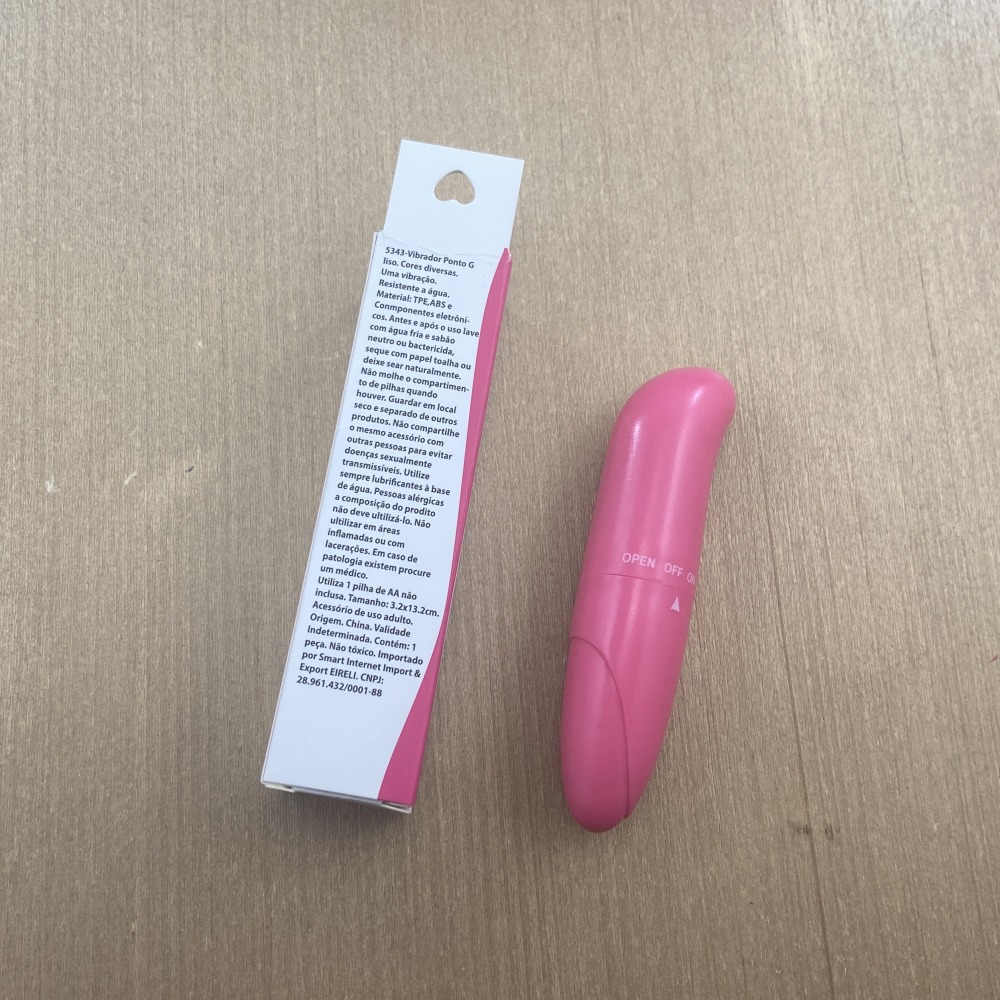 Vibrador Ponto G em ABS Liso