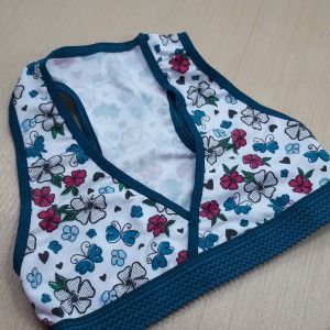 Conjunto Infantil de Romantic Estampado com Elástico Birm 